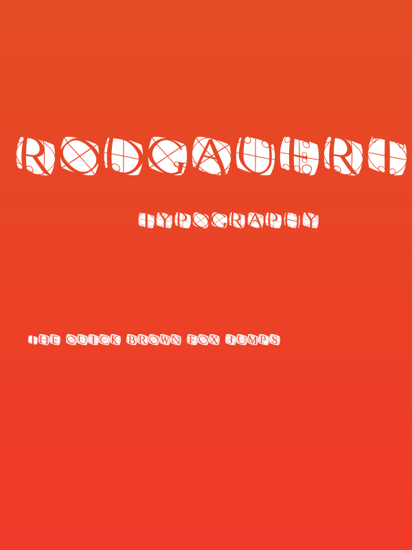 RodgauerThreeRounded Medium Poster