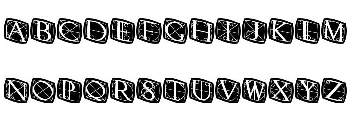 RodgauerThreeRounded Medium Font LOWERCASE