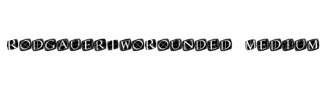 RodgauerTwoRounded-Medium  Fuentes Gratis Descargar