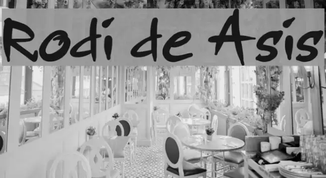 Rodi de Asis Font examples