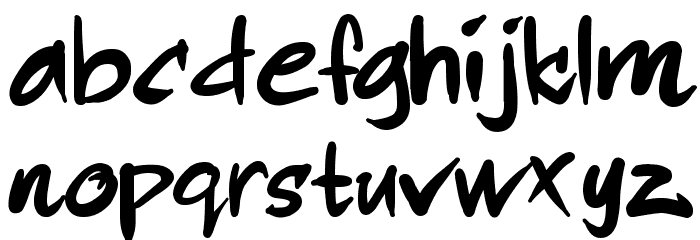 Rodi de Asis Font LOWERCASE