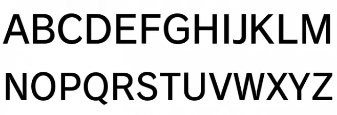 RodinBokutohPro-DB フォント 大文字