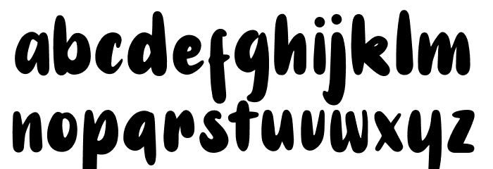 Rodit Bugs Font LOWERCASE