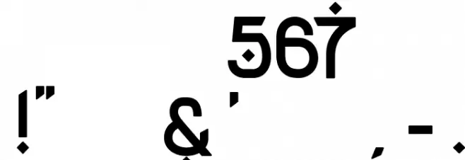 Rodja Bold Font OTHER CHARS