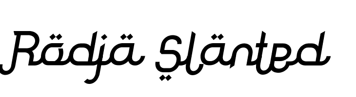 Rodja Slanted  لخطوط تنزيل