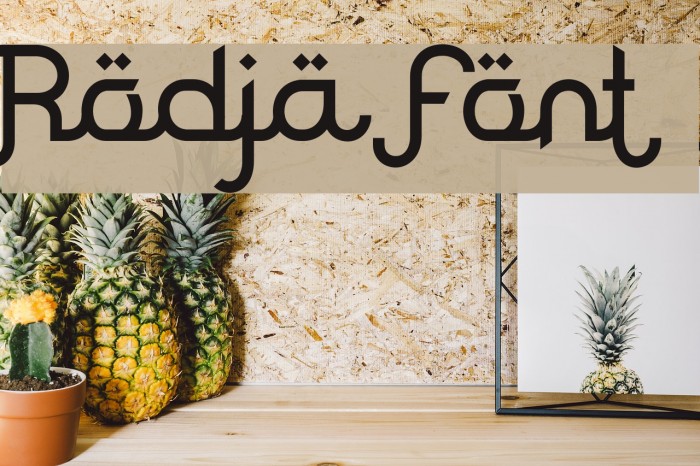 Rodja Font examples