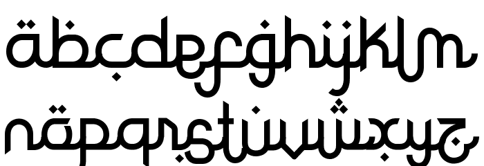 Rodja Font LOWERCASE