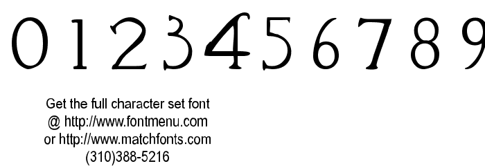 Rodolphe Tryout Font OTHER CHARS