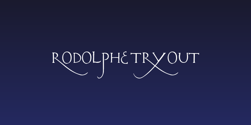 Rodolphe Tryout Social Header