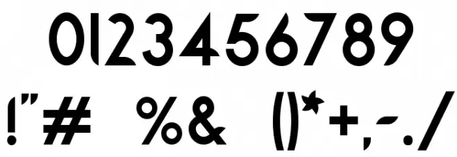 Rodondo Font OTHER CHARS