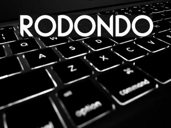 Rodondo Font examples