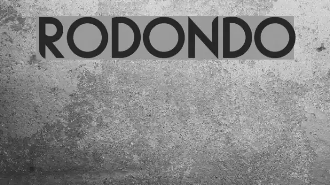 Rodondo Font examples