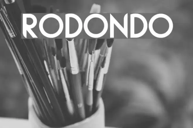 Rodondo Font examples