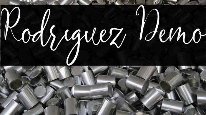 Rodriguez Demo Example 3
