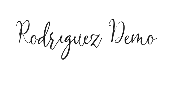 Rodriguez Demo Logo