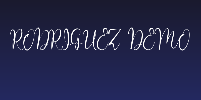 Rodriguez Demo Social Header