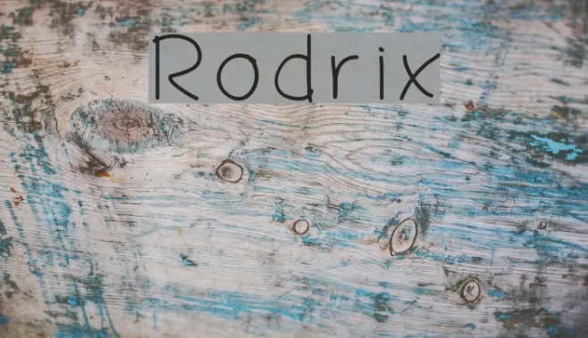 Rodrix Example 1