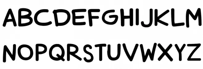 Rodscript Caratteri MAIUSCOLE
