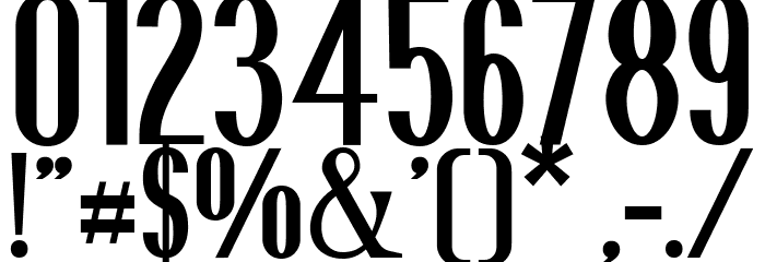 Roenksyncnew Font OTHER CHARS