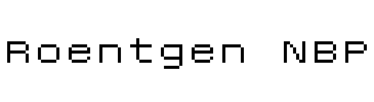 Roentgen NBP Font
