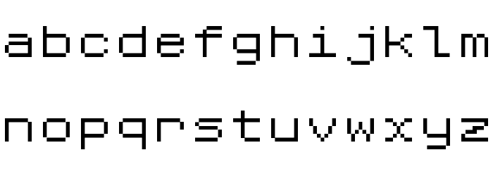 Roentgen NBP Font LOWERCASE