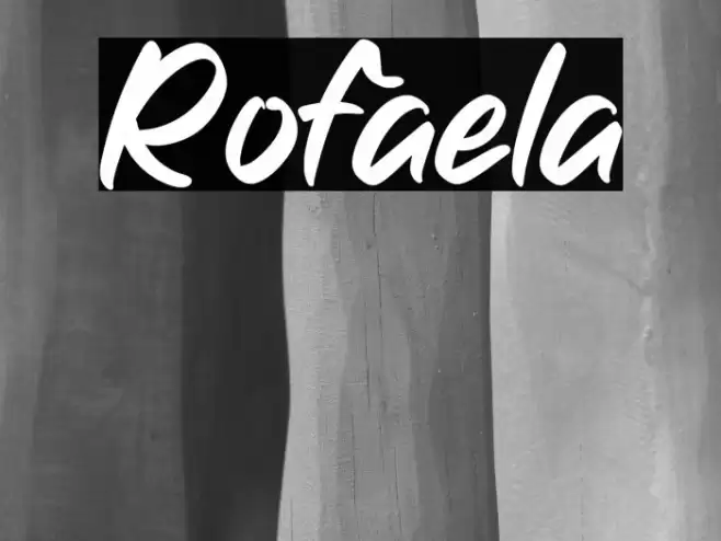 Rofaela Font examples