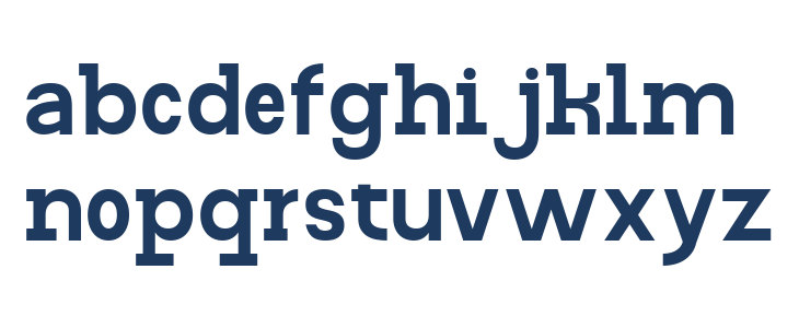 Rofane Mono Semi Bold Lowercase