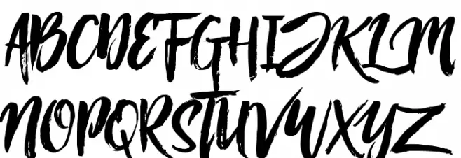 RofiTaste Font Litere mari