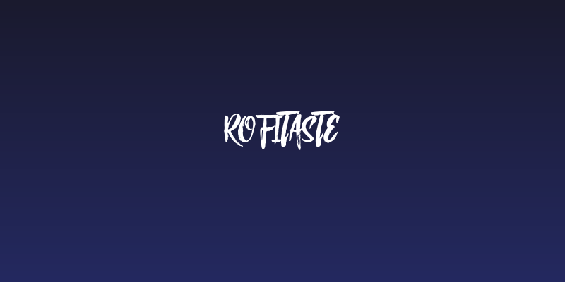 RofiTaste Social Header