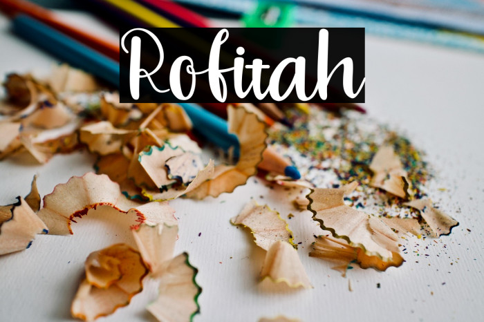 Rofitah Example 1