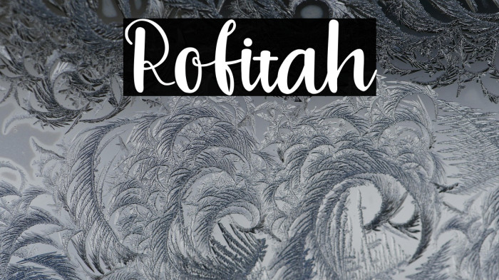 Rofitah Example 2