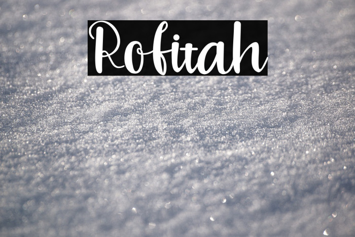 Rofitah Example 3