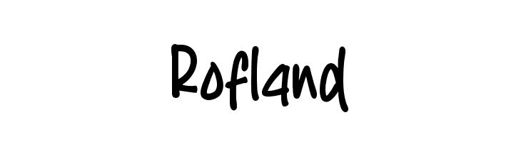Rofland  font caratteri gratis