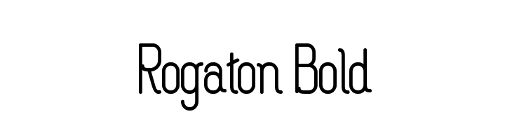 Rogaton Bold  नि: शुल्क फ़ॉन्ट्स डाउनलोड