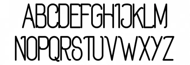 Rogaton Bold Schriftart Groß