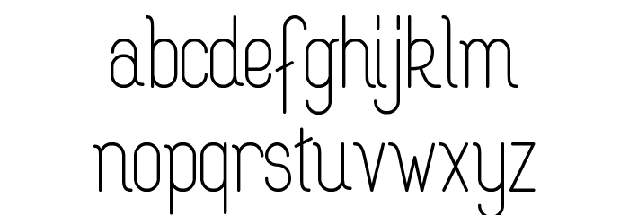 Rogaton Font LOWERCASE