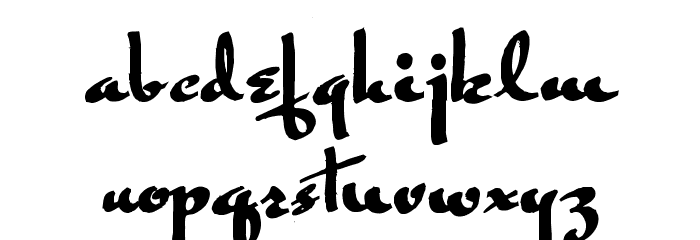 Rogeer Regular フォント 小文字