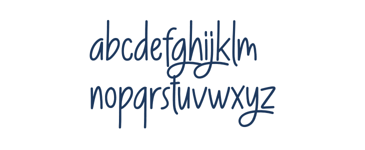 RogellikaRegular Lowercase
