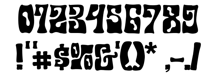 Rogena Display Font OTHER CHARS