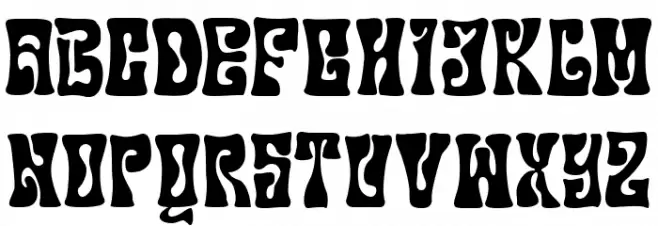 Rogena Display Schriftart Groß