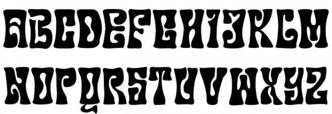 RogenaDisplay Font UPPERCASE