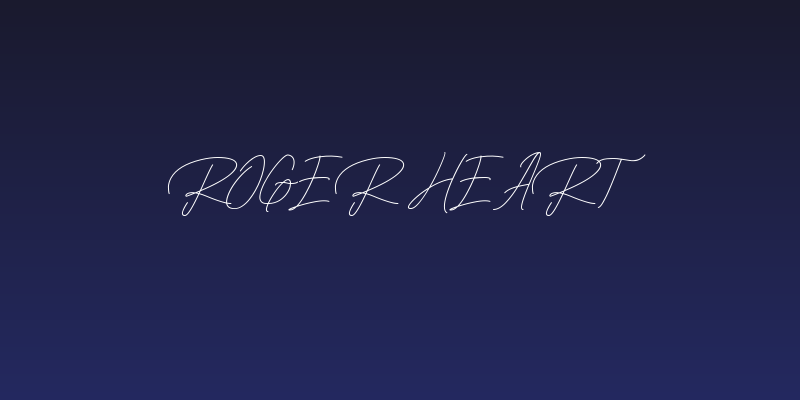 Roger Heart Social Header