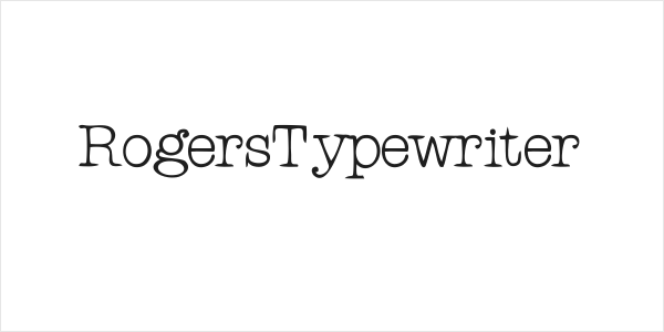 RogersTypewriter Logo