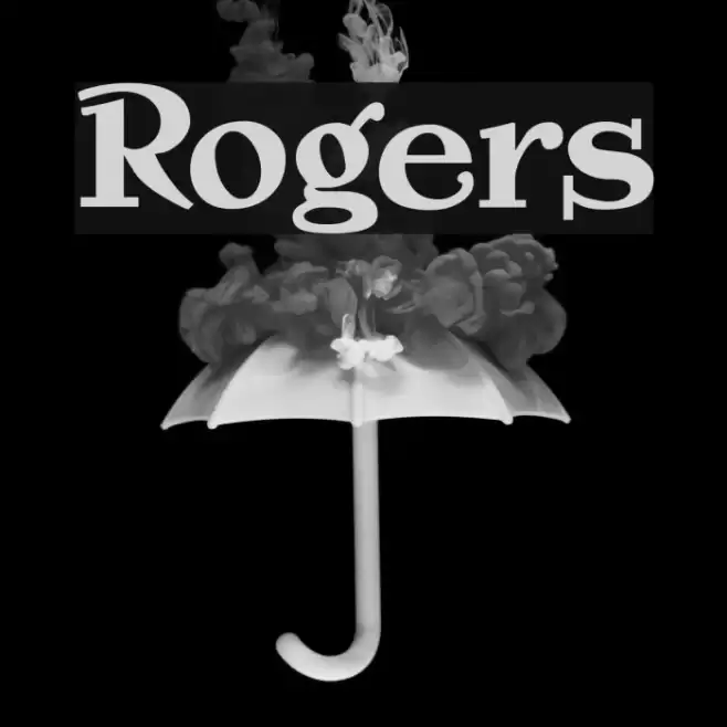 Rogers Font examples