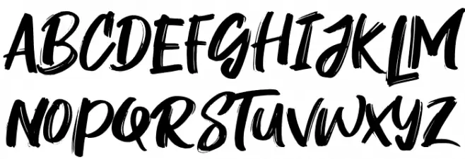 Rogeu Font UPPERCASE