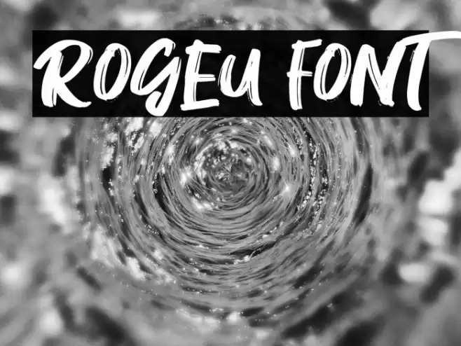 Rogeu Font examples