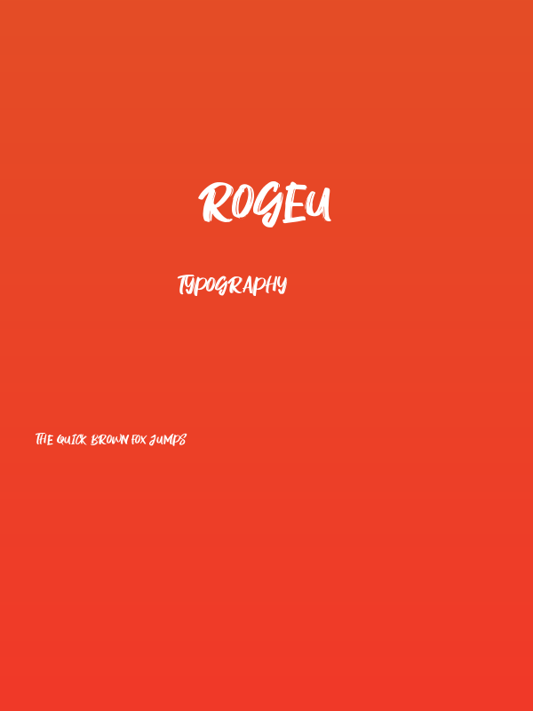 Rogeu Poster