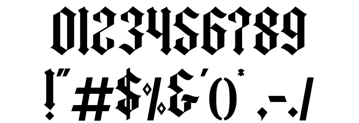 Rogfus Sejatty Regular Font OTHER CHARS