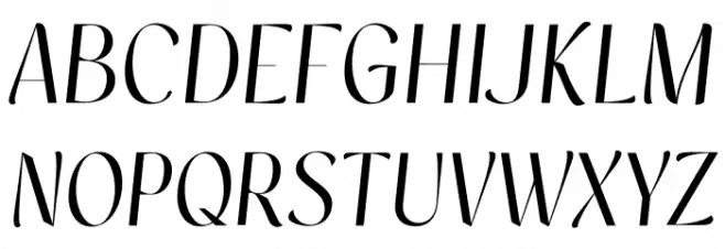 Rogsant Soft PERSONAL USE Regular Font UPPERCASE