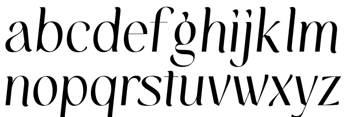 Rogsant Soft PERSONAL USE Regular Font LOWERCASE
